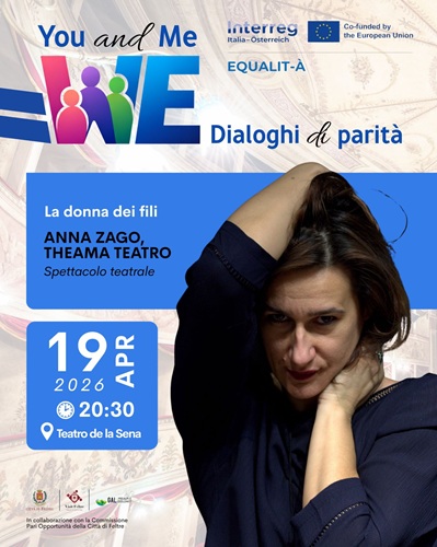 La donna dei fili. Domenica al Teatro de La Sena di Feltre con Anna Zago