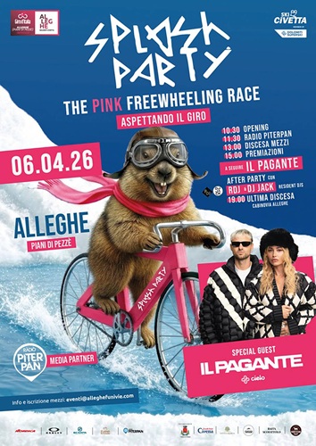 Alleghe. A Pasquetta lo splash party…aspettando il Giro