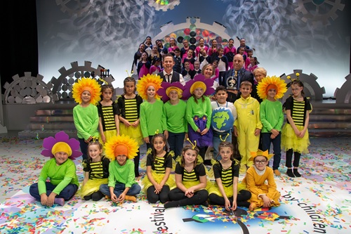 La Scuola primaria di Mugnai premiata al Festival della canzone europea dei bambini di Trento